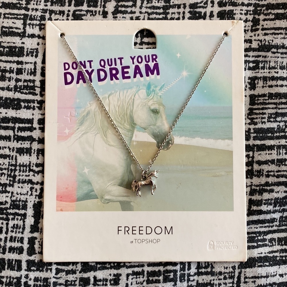 3 FOR $25 TOP SHOP |  🦄 UNICORN NECKLACE